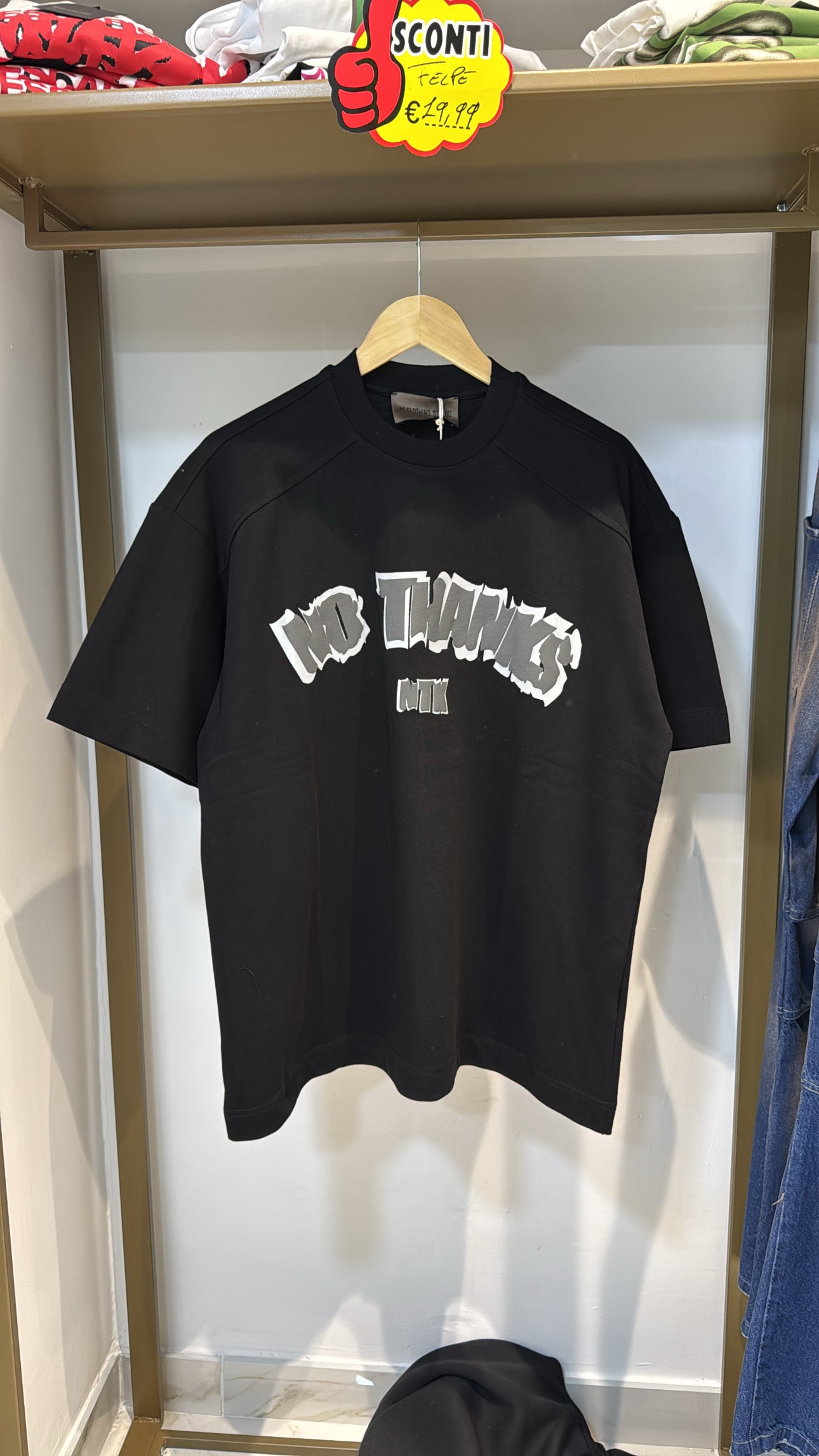 T-SHIRT PREMIUM NTK x JM NERO