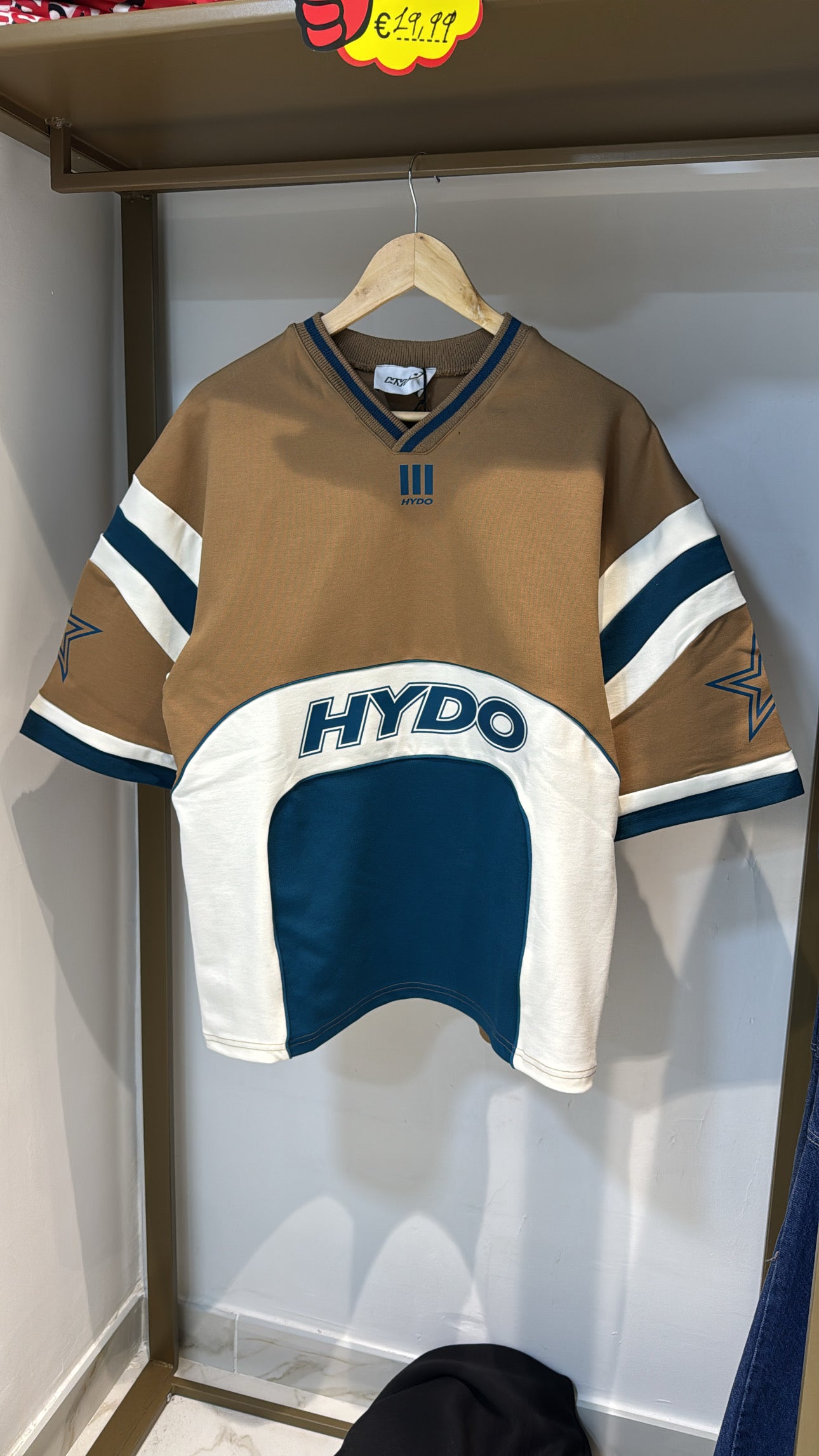 T-SHIRT HYDO HOCKEY BEIGE
