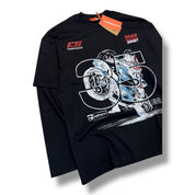 T-SHIRT DOUBLESLEEVE 35 JM NERO