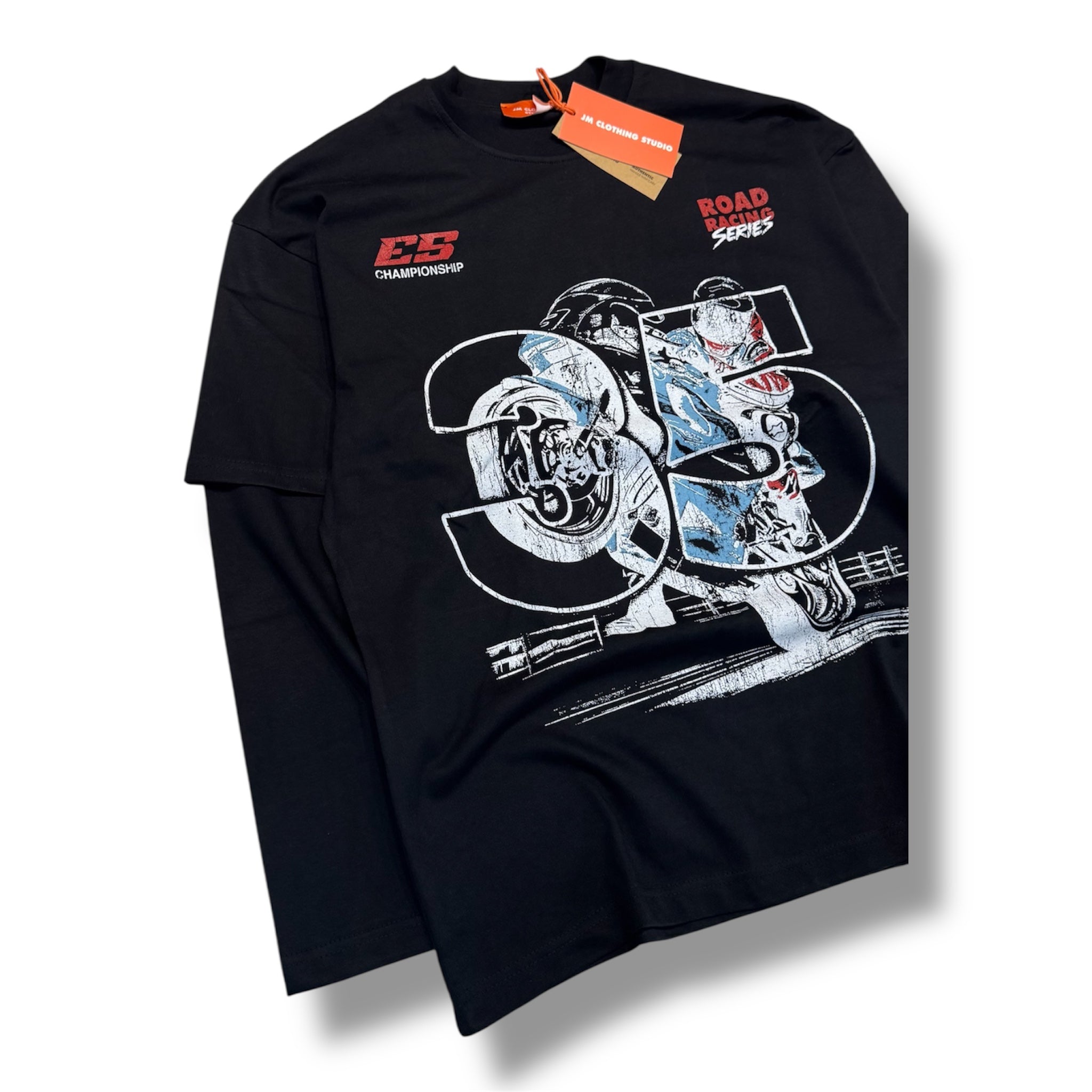 T-SHIRT DOUBLESLEEVE 35 JM NERO