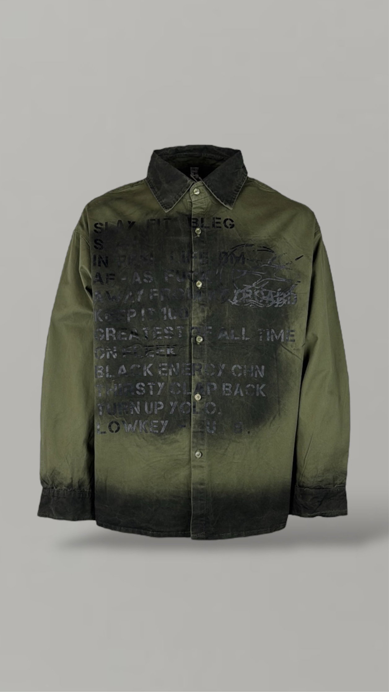 CAMICIA FOCUS VERDE