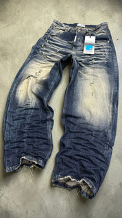 JEANS BAGGY CARBONFADE BLU CIANOTIC