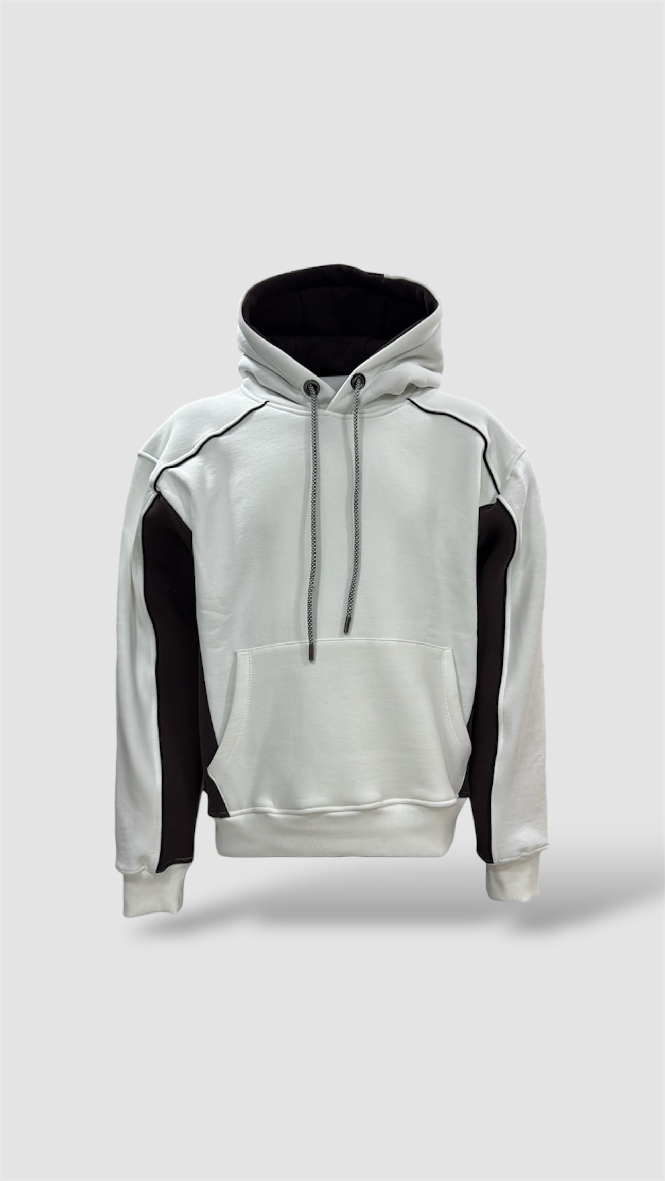 FELPA PREMIUM JM PROFILO BIANCA/MORO