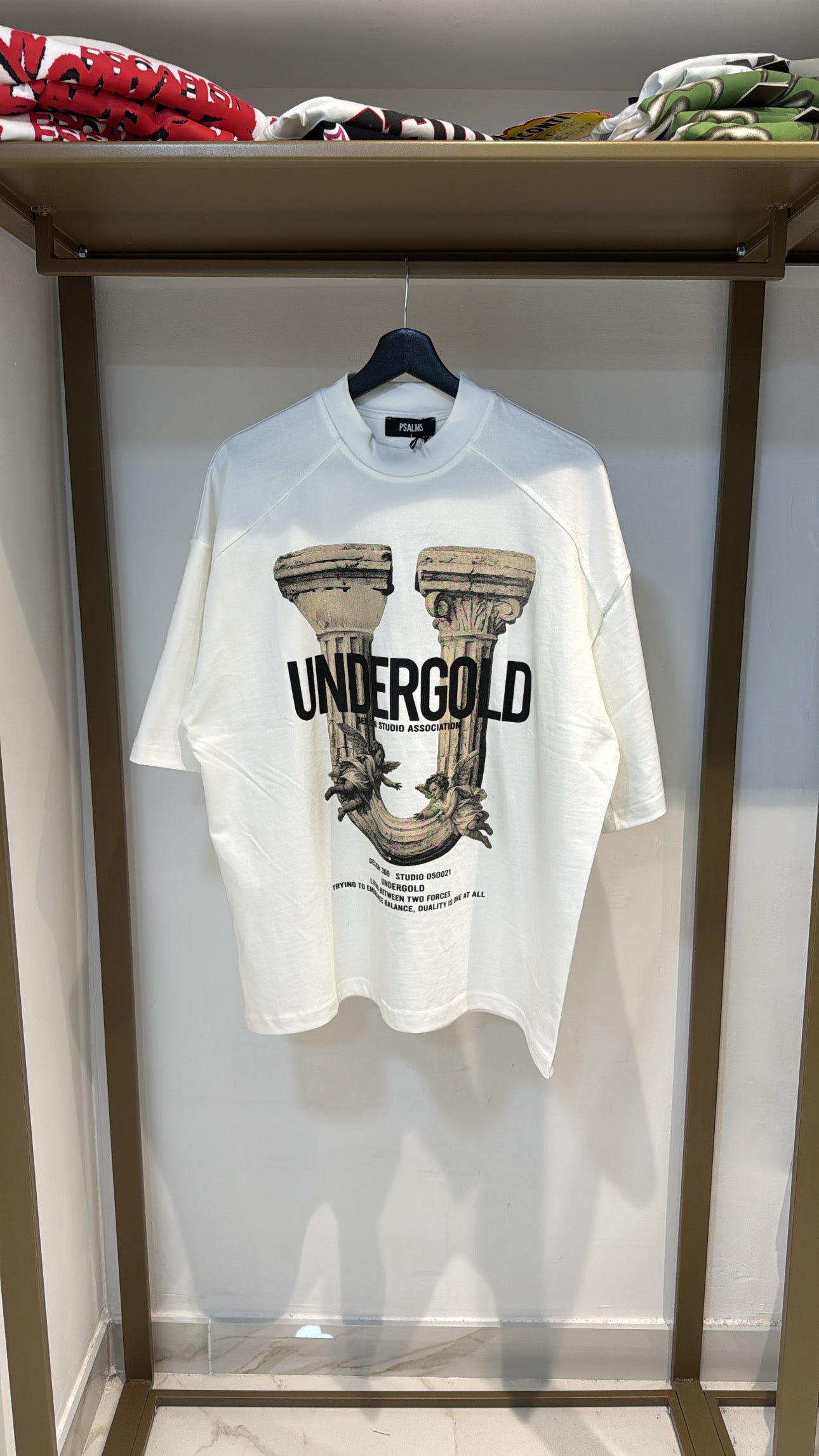 T-SHIRT PREMIUM UNDERGOLD BIANCA