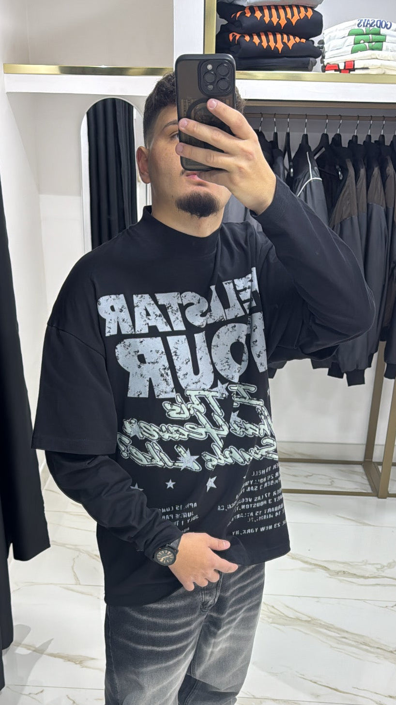 LONG SLEEVE JM NERO