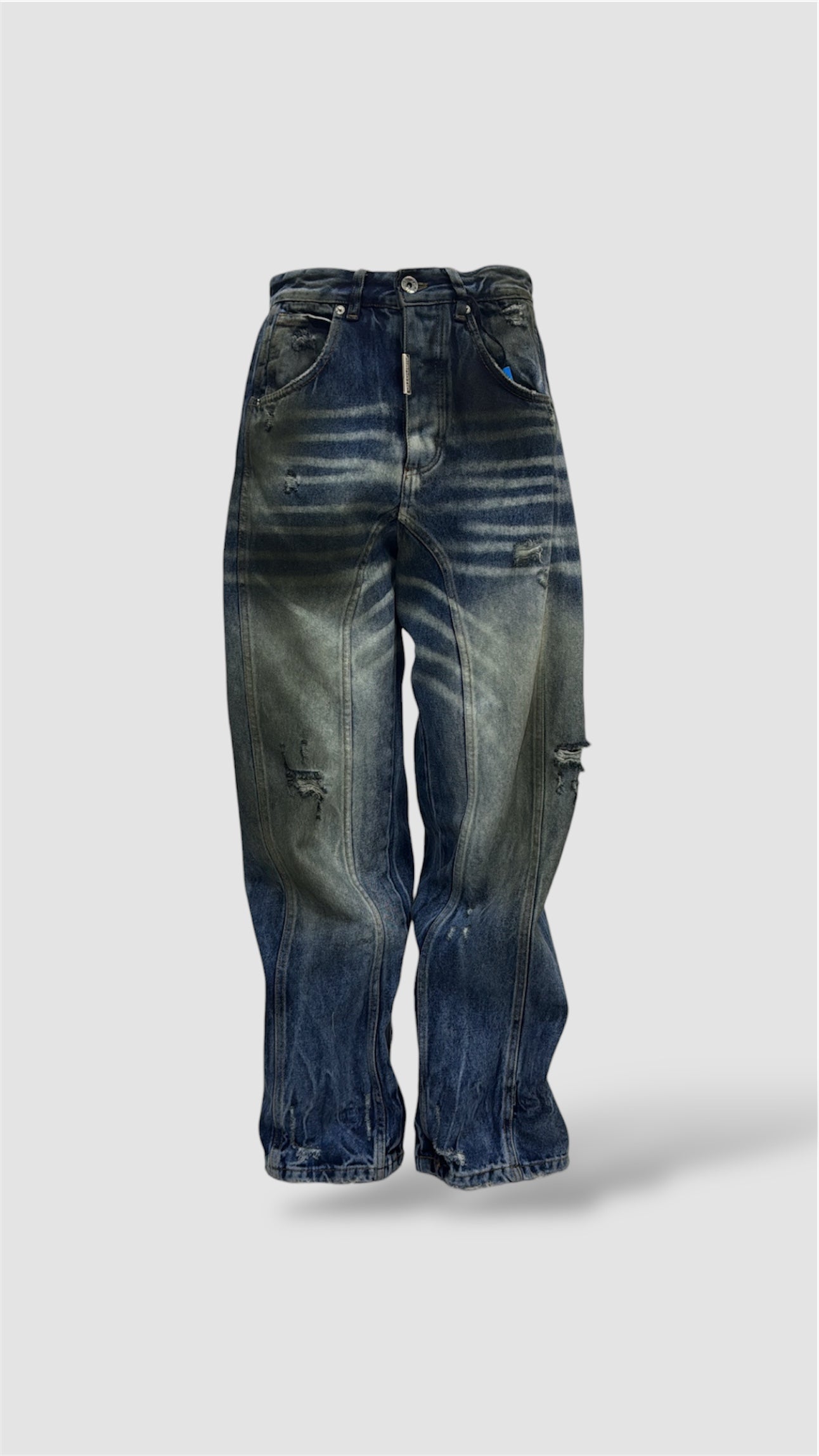 JEANS 402 CIANOTIC SFUMATO