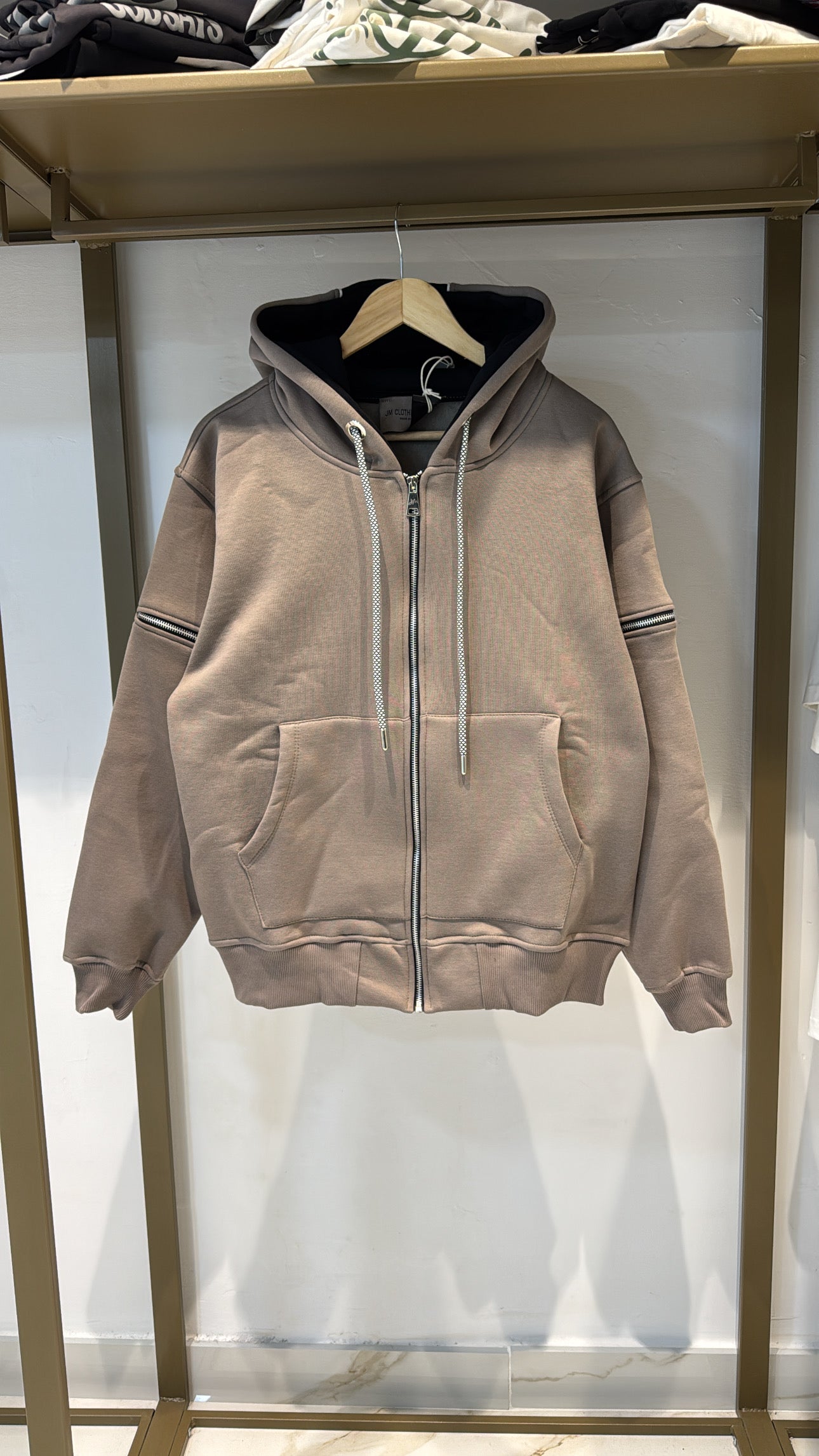 FELPA ZIP PREMIUM JM TORTORA