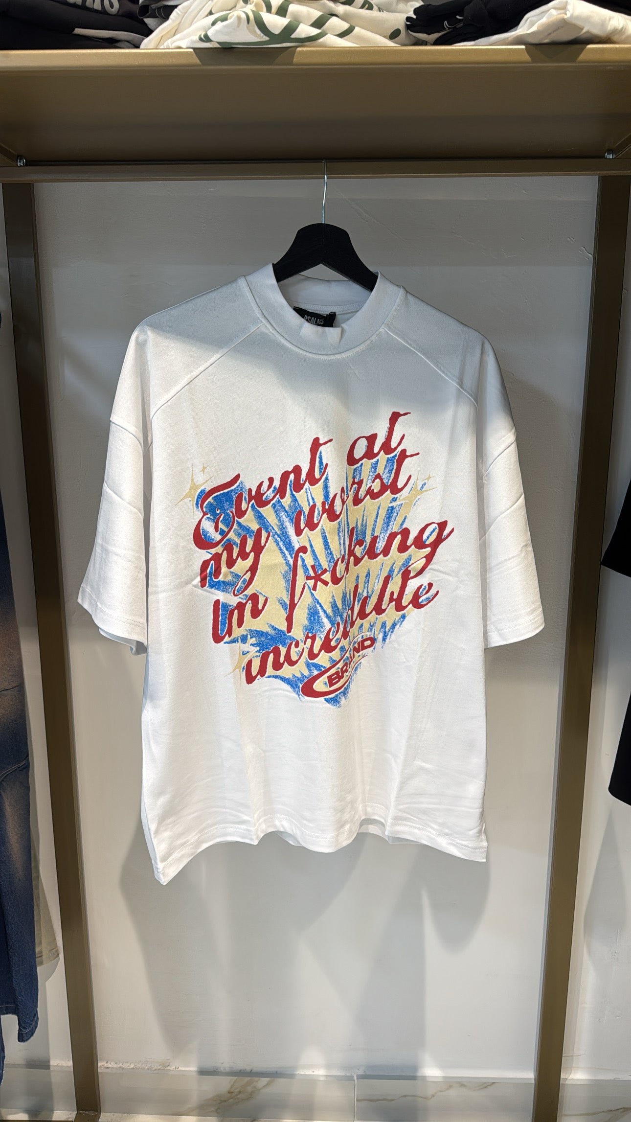 T-SHIRT PREMIUM WORLD BIANCA