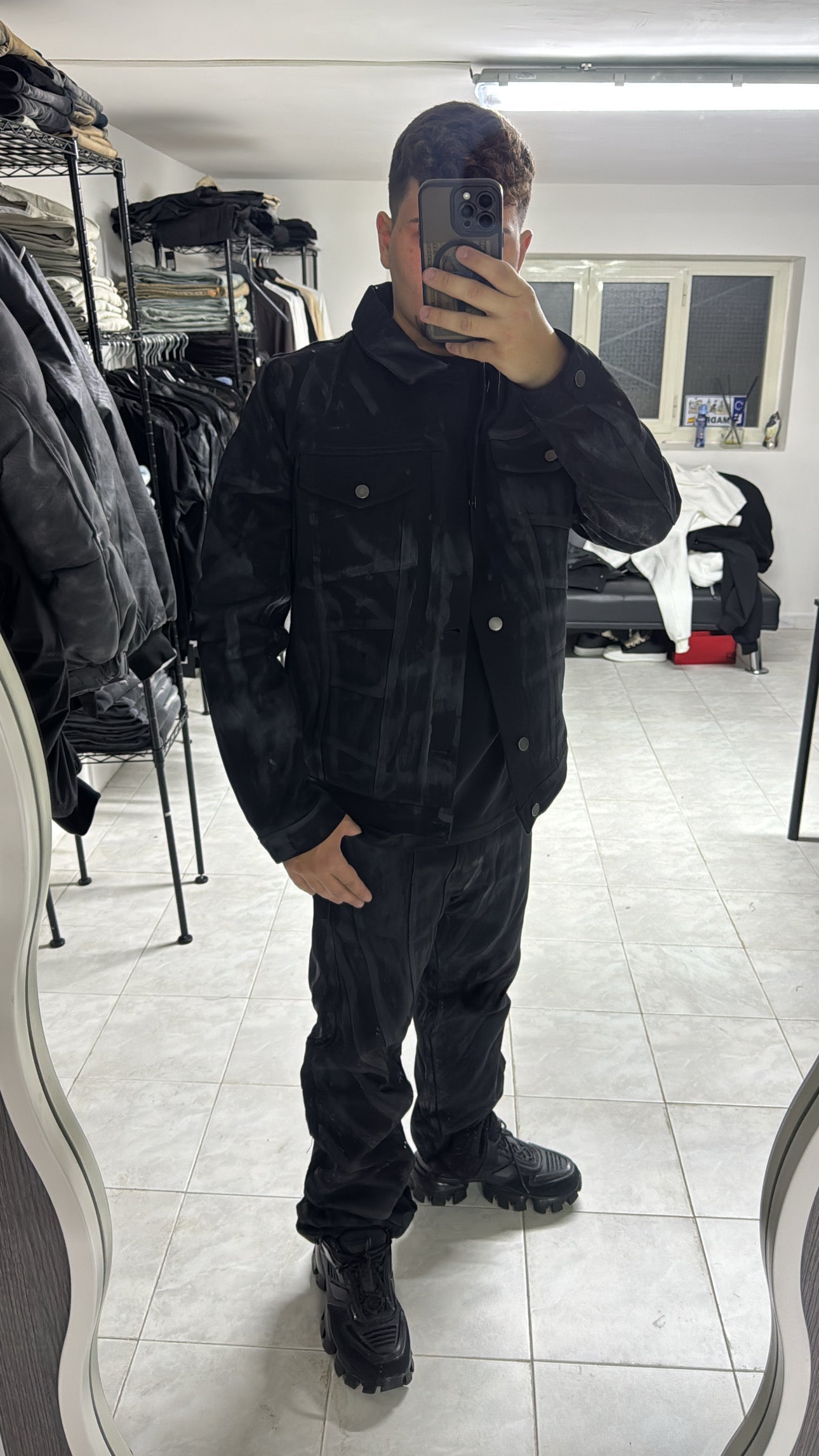 COORDINATO SPALMATO LEGATURE PASSION