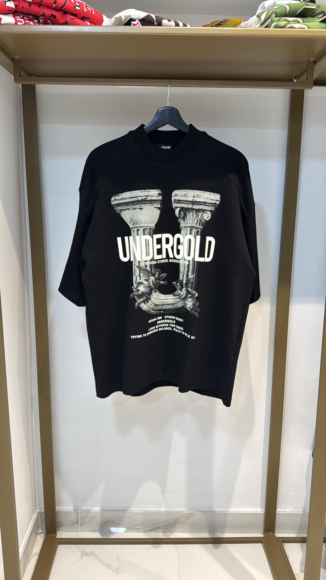 T-SHIRT PREMIUM UNDERGOLD NERA