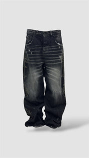 JEANS CROSS BLACK CIANOTIC