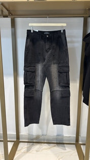 JEANS CARGO CARBON