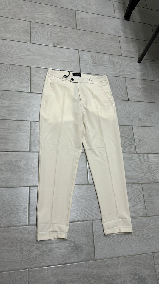 Pantalone sartoriale white off