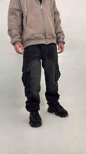 JEANS CARGO CARBON