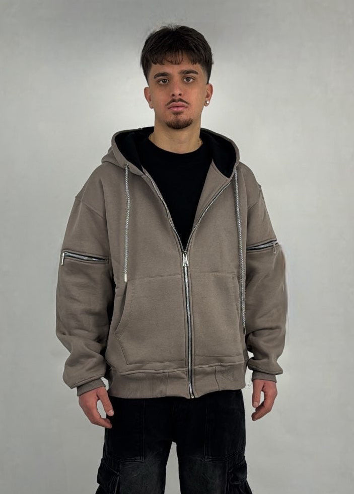 FELPA ZIP PREMIUM JM TORTORA