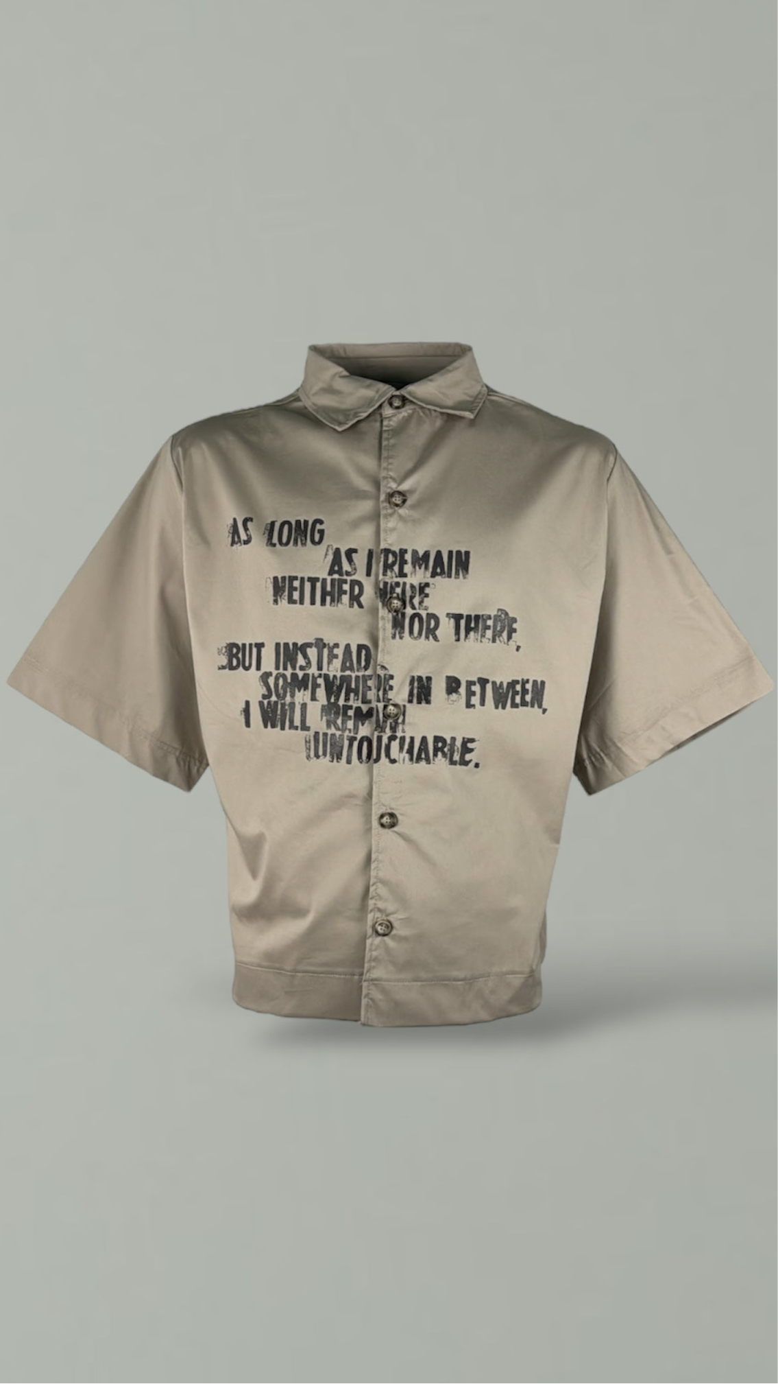 CAMICIA JAMES MERCURY BEIGE