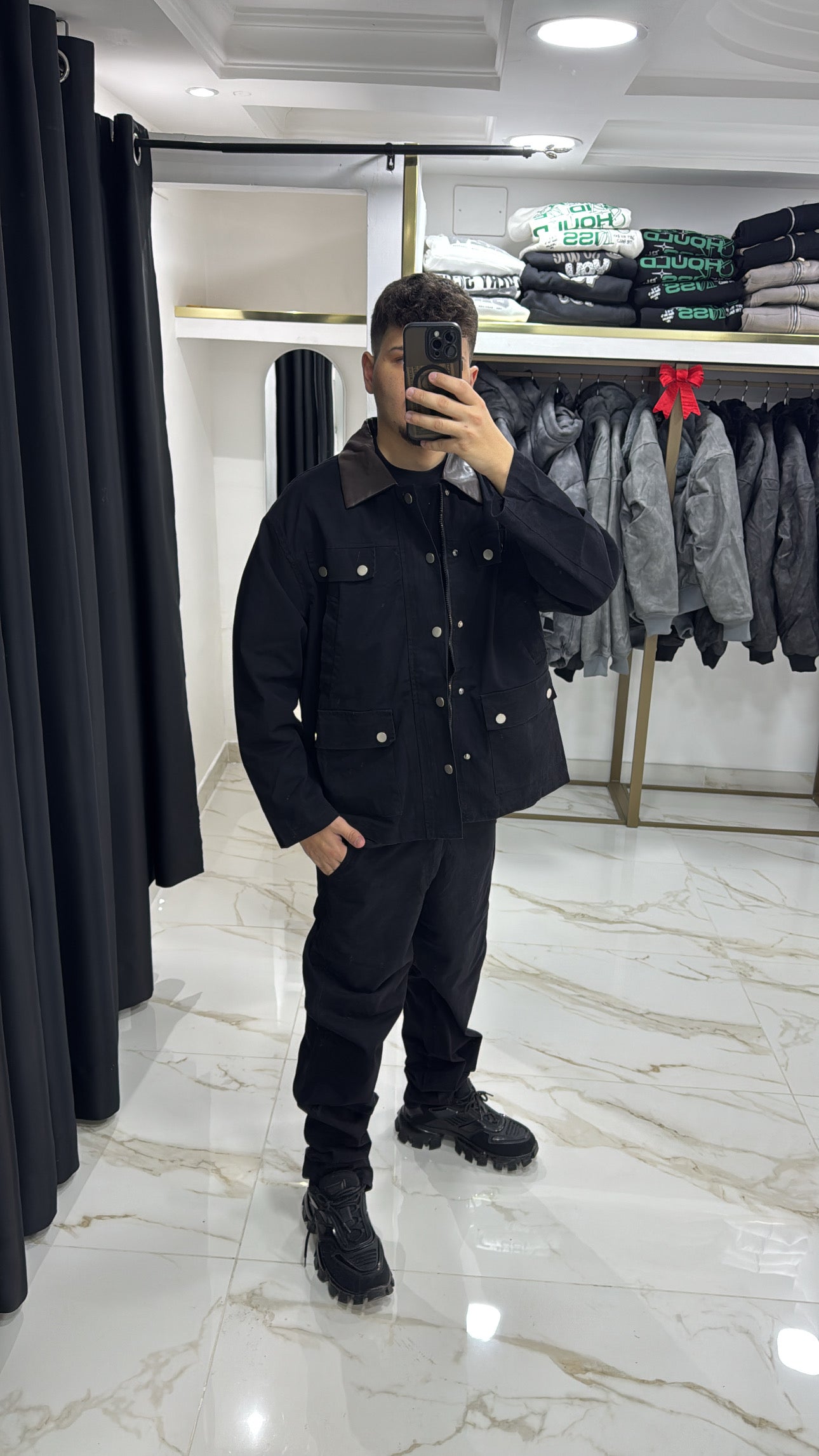 COORDINATO COLLETTO BROWN