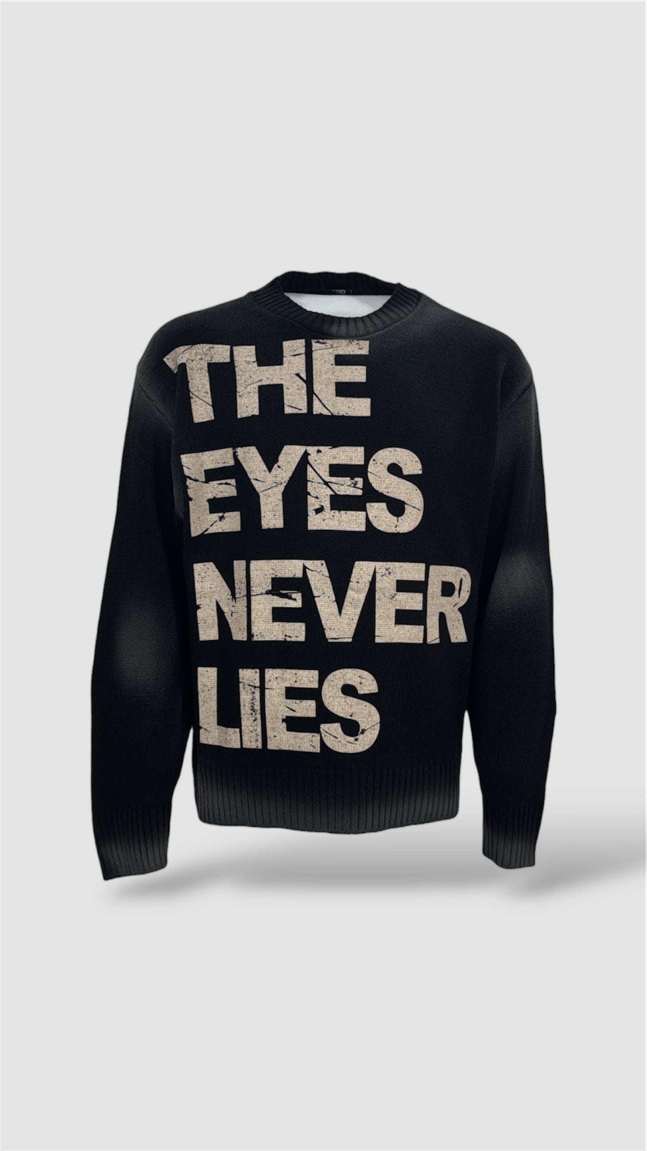 MAGLIONCINO EYES NERO