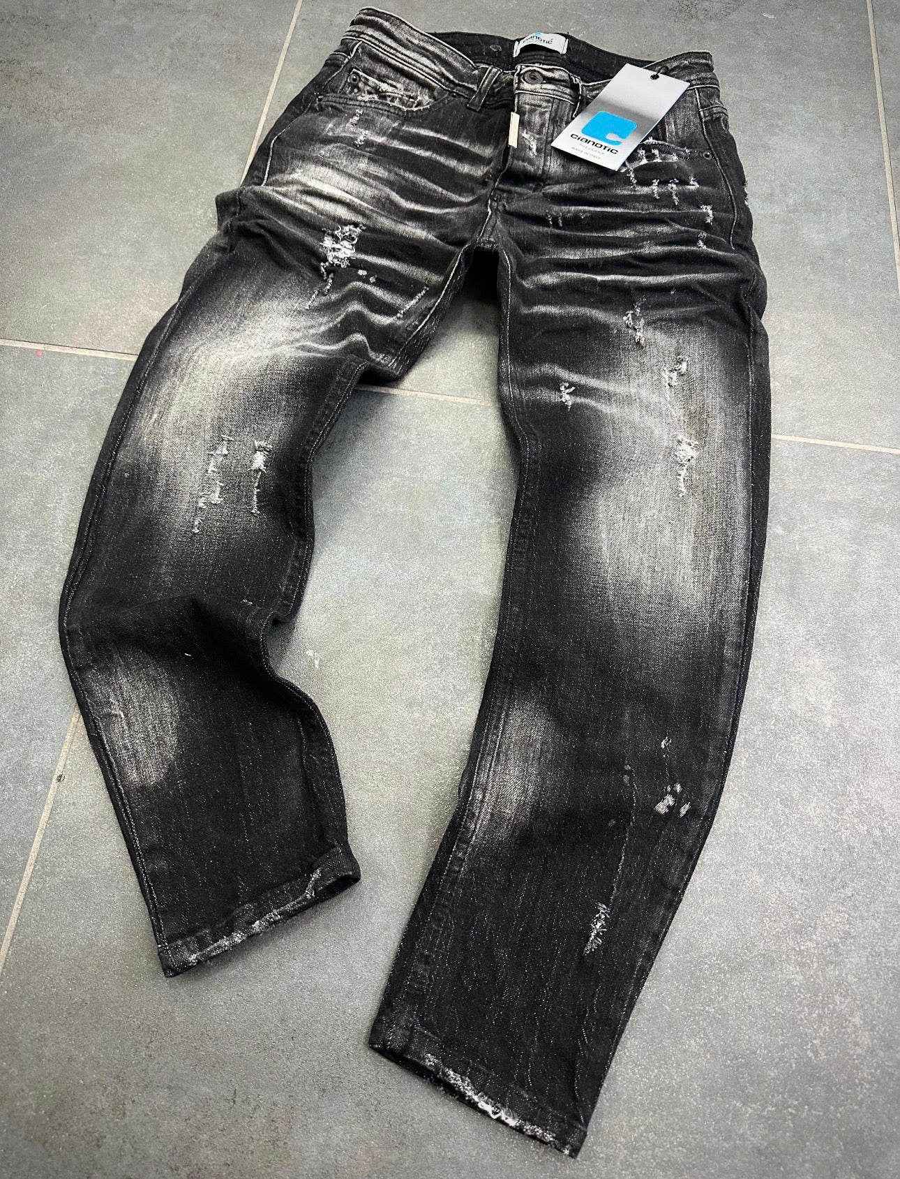 JEANS MOD.D2 RESINATO CIANOTIC