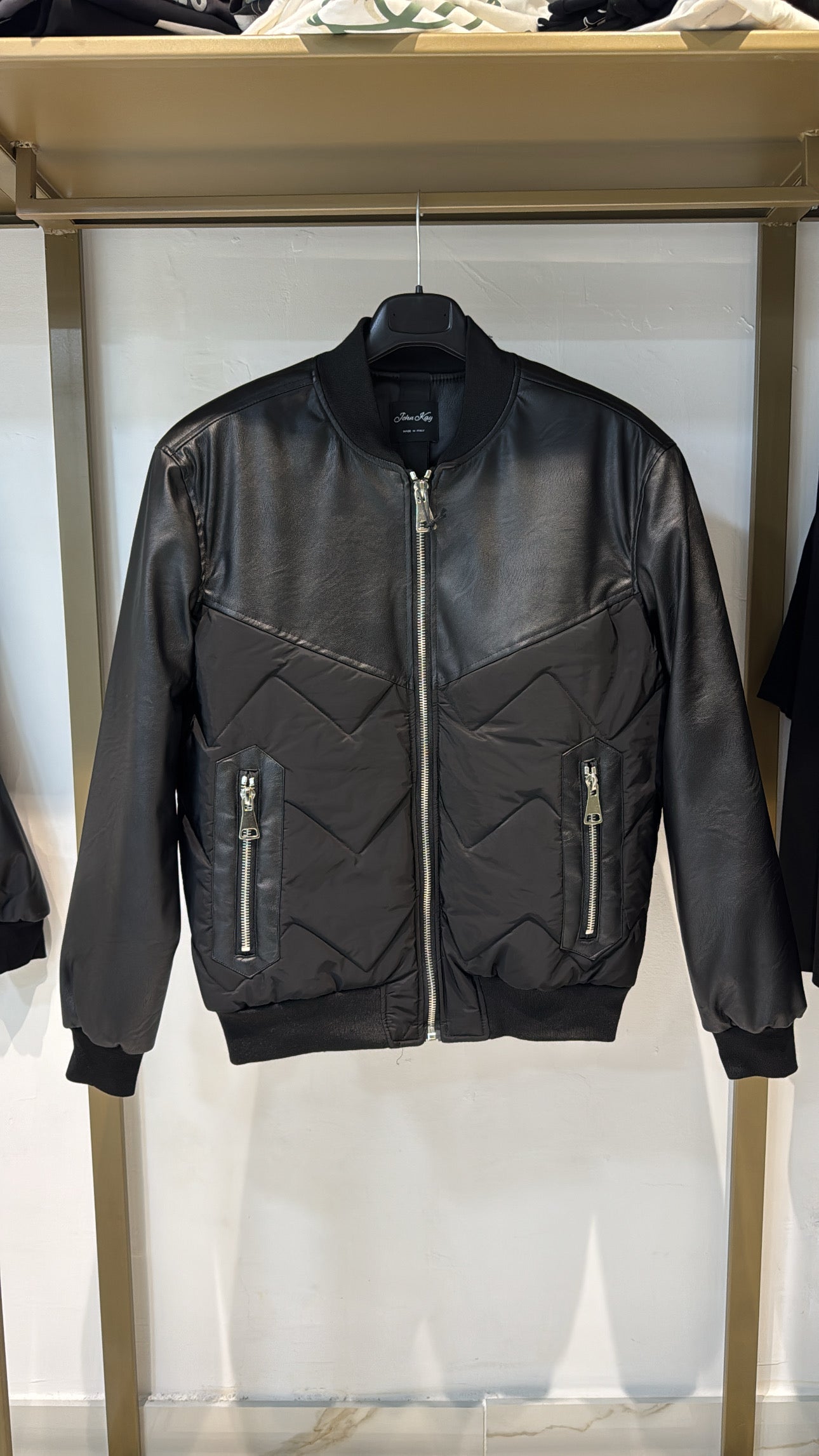 JACKET ZIG ZAG PREMIUM NERO
