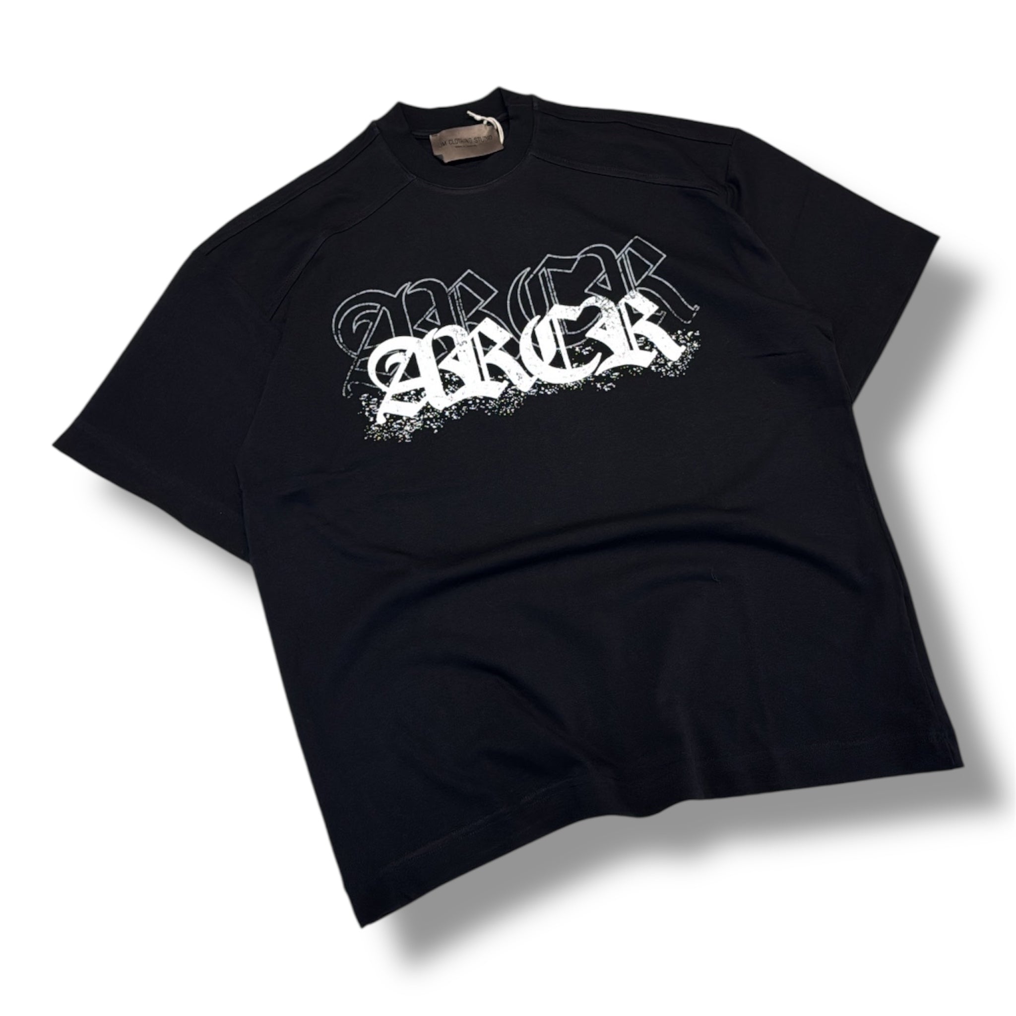 T-SHIRT SCRIPT PREMIUM JM NERO