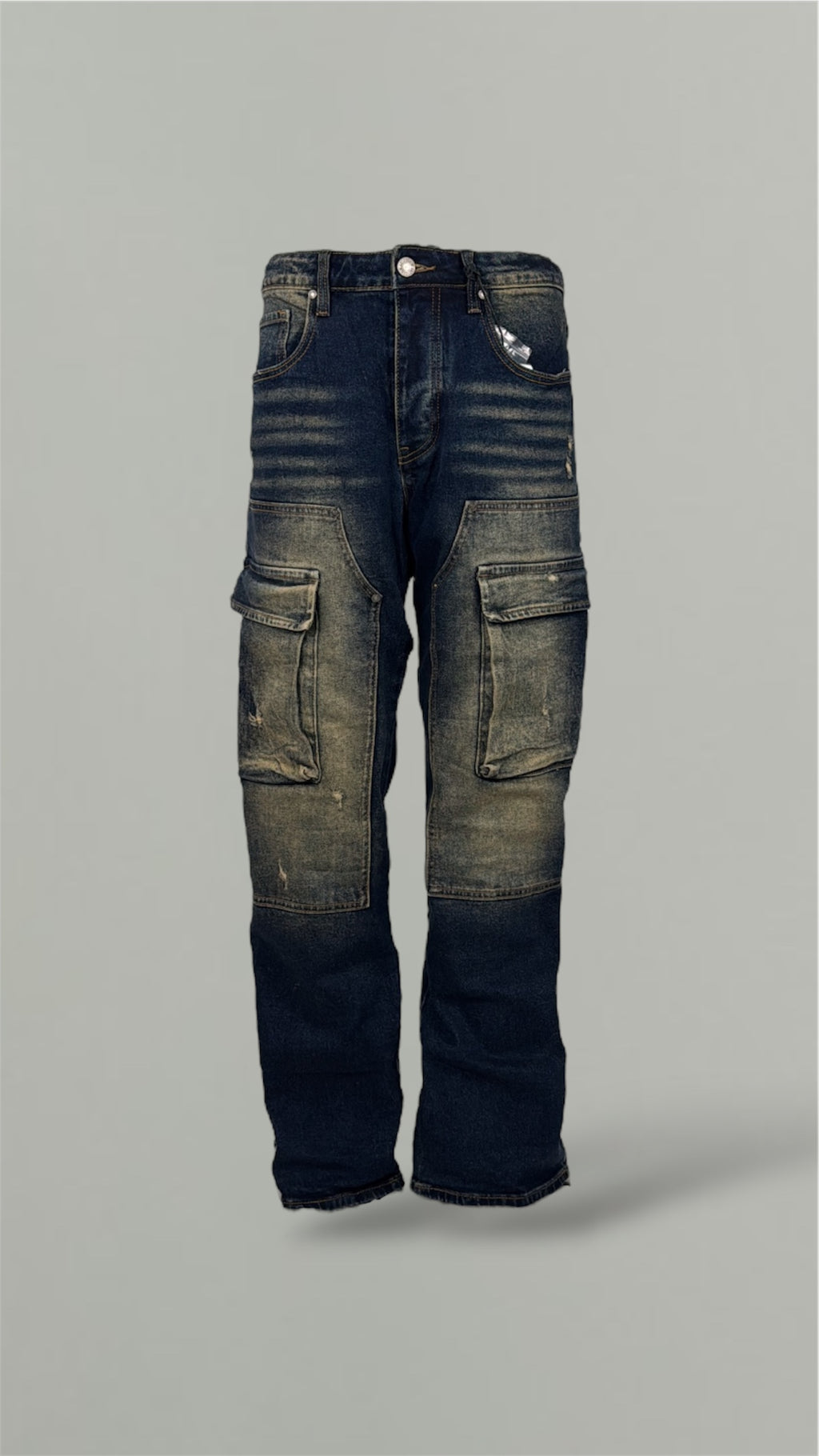 MIXED JEANS CARGO/CARPENTER SABBIA