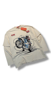 T-SHIRT DOUBLESLEEVE 35 JM BEIGE