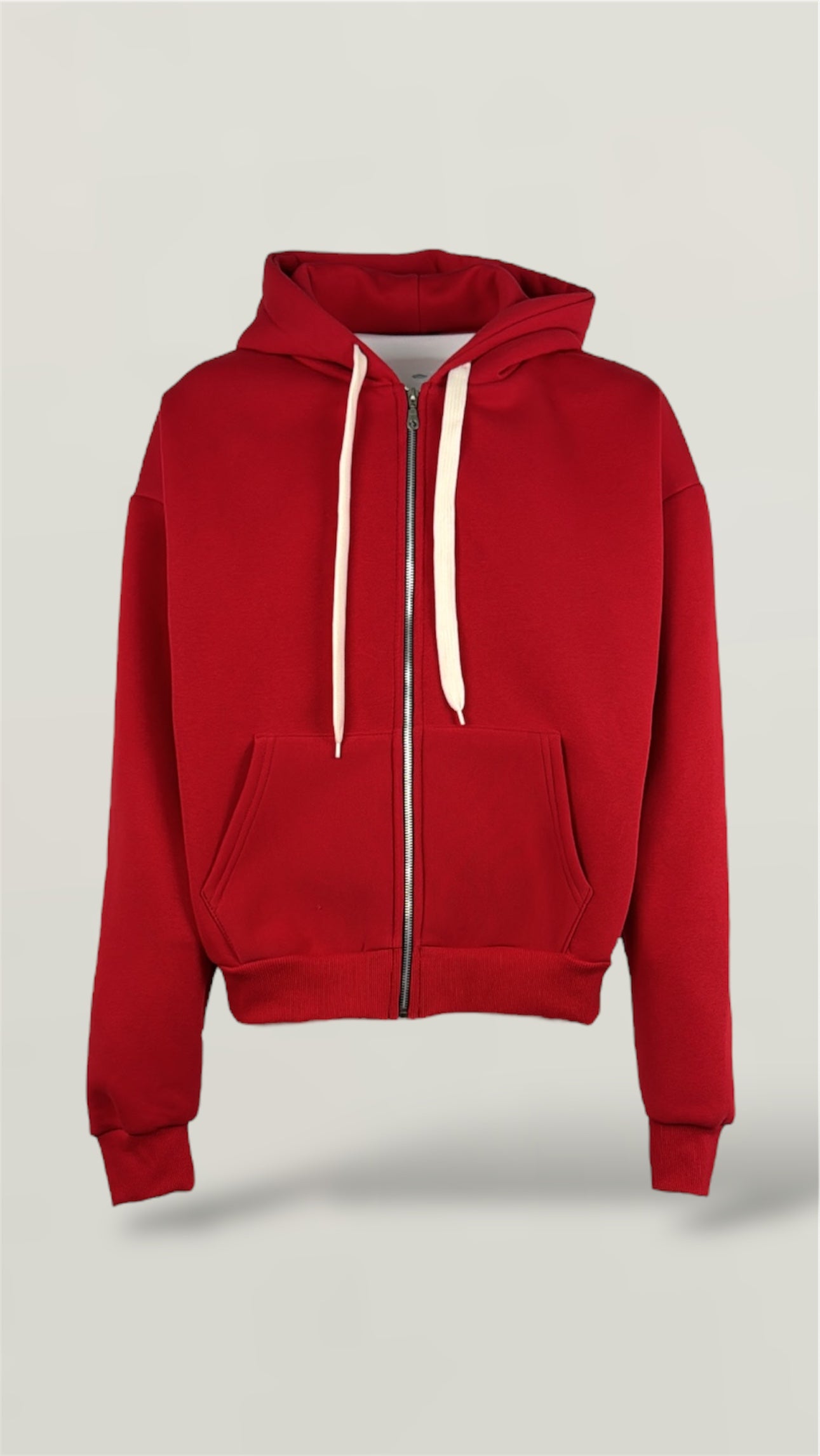 FELPA ZIP RED