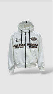 FELPA ZIP DSCY BIANCO