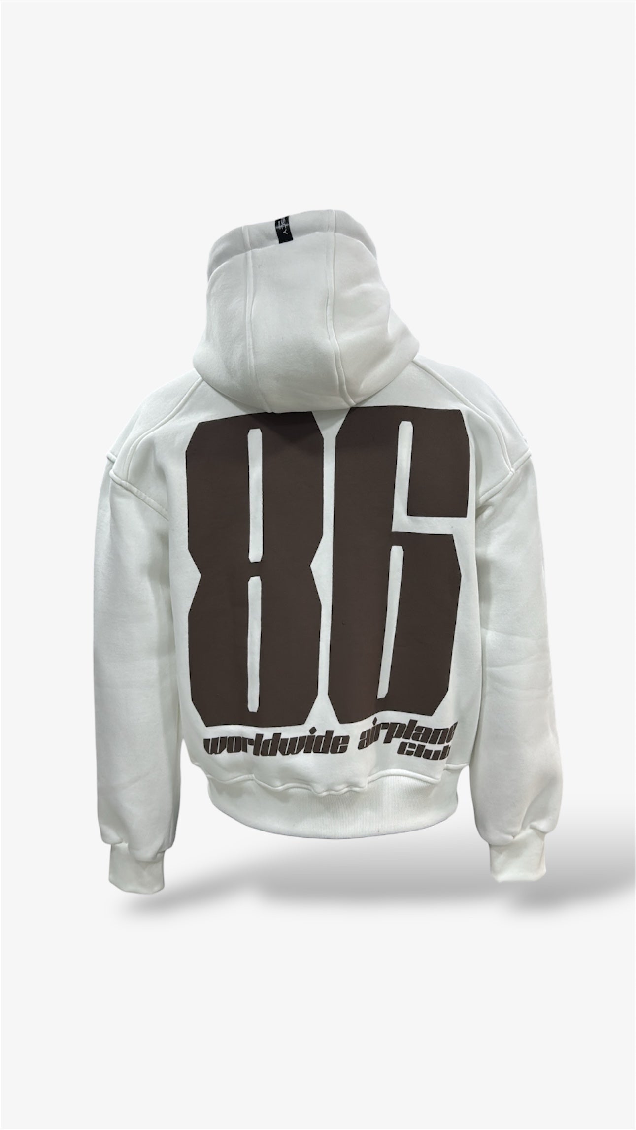 FELPA ZIP DSCY BIANCO