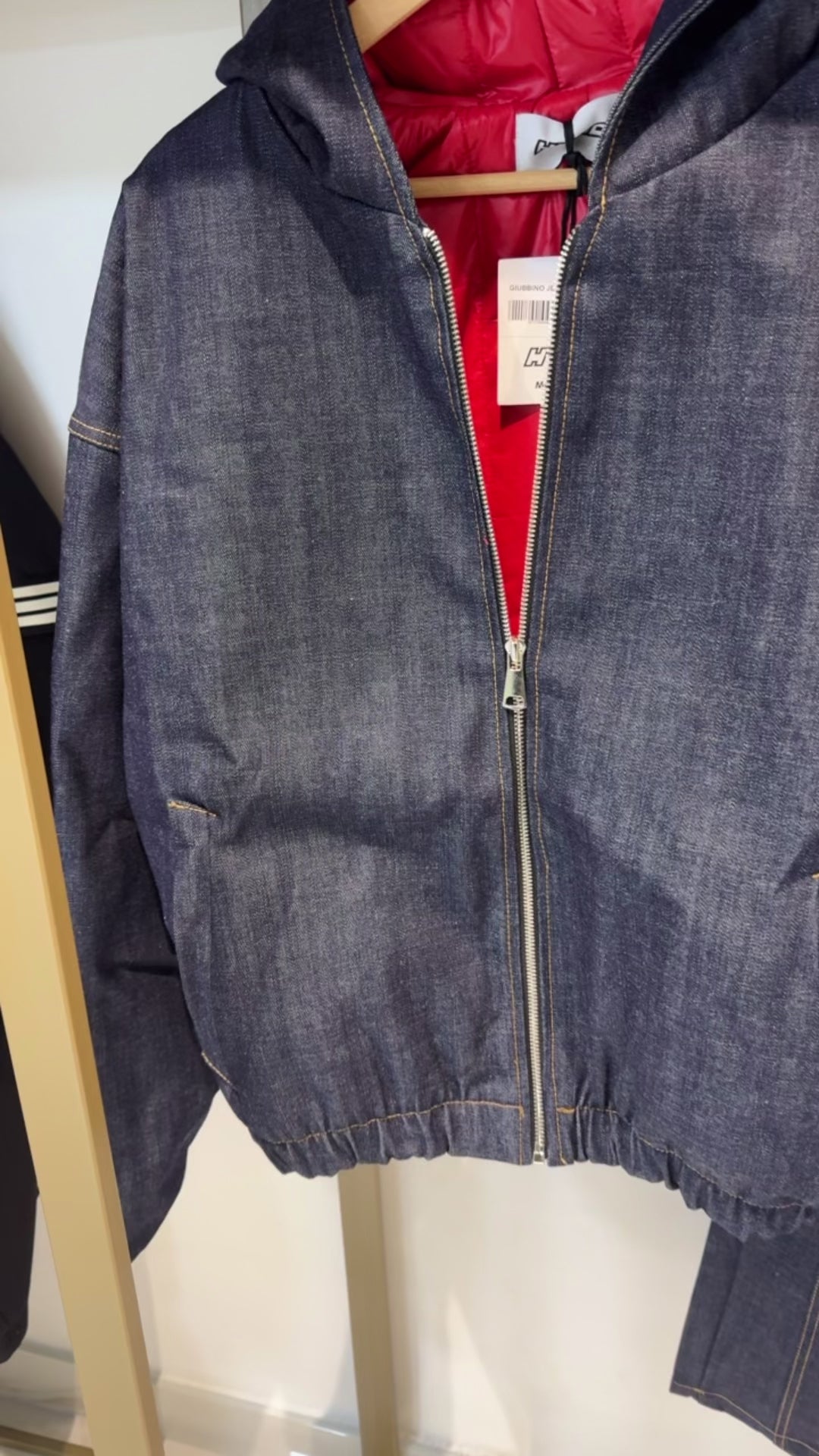 COORDINATO DENIM GIUBOTTO E JEANS IN DENIM HYDO